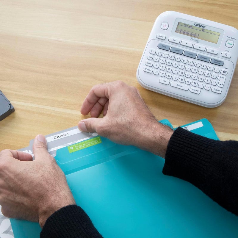 brother P-Touch Label Maker, PTD220, Thermal, Inkless Printer for Home & Office, Portable & Lightweight, QWERTY Keyboard, One-Touch Keys & 25 Pre-Set Label Templates Label Memory (Renewed Premium) - Image 5